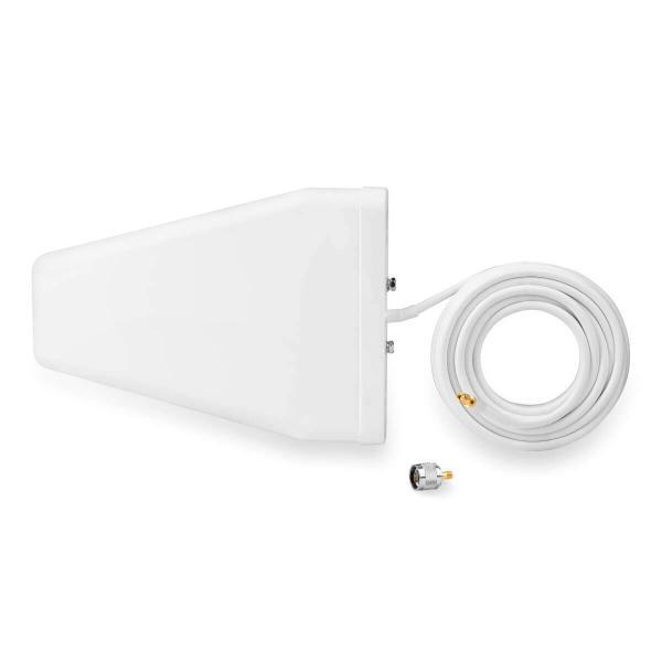9dBi Outdoor Directional Antenna 698~2700MHz with 10m cable, SMA Male + N Male