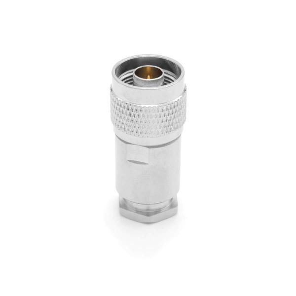 8D N Male Screw Connector