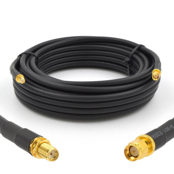 5D-FB SMA-Male - SMA-Female Coaxial Cable