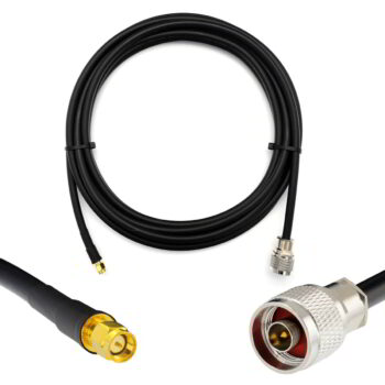 5D-FB Cable coaxial impermeable N-Macho – SMA-Macho