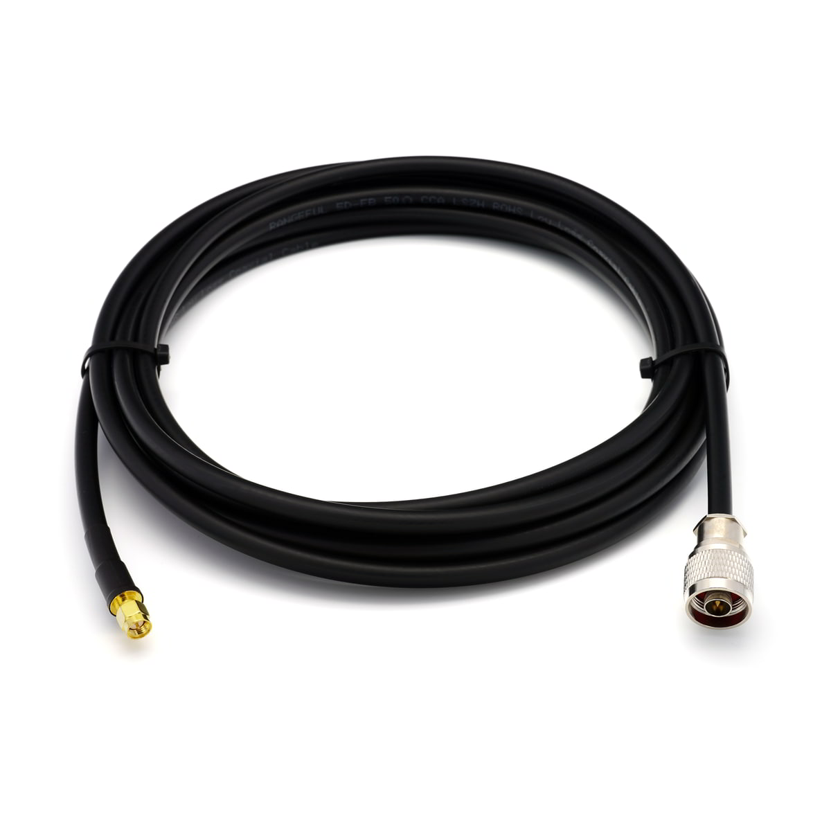 5D-FB Cable coaxial impermeable N-Macho - SMA-Macho