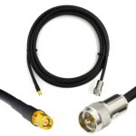 5D-FB Cable coaxial impermeable SMA Macho - PL259 UHF