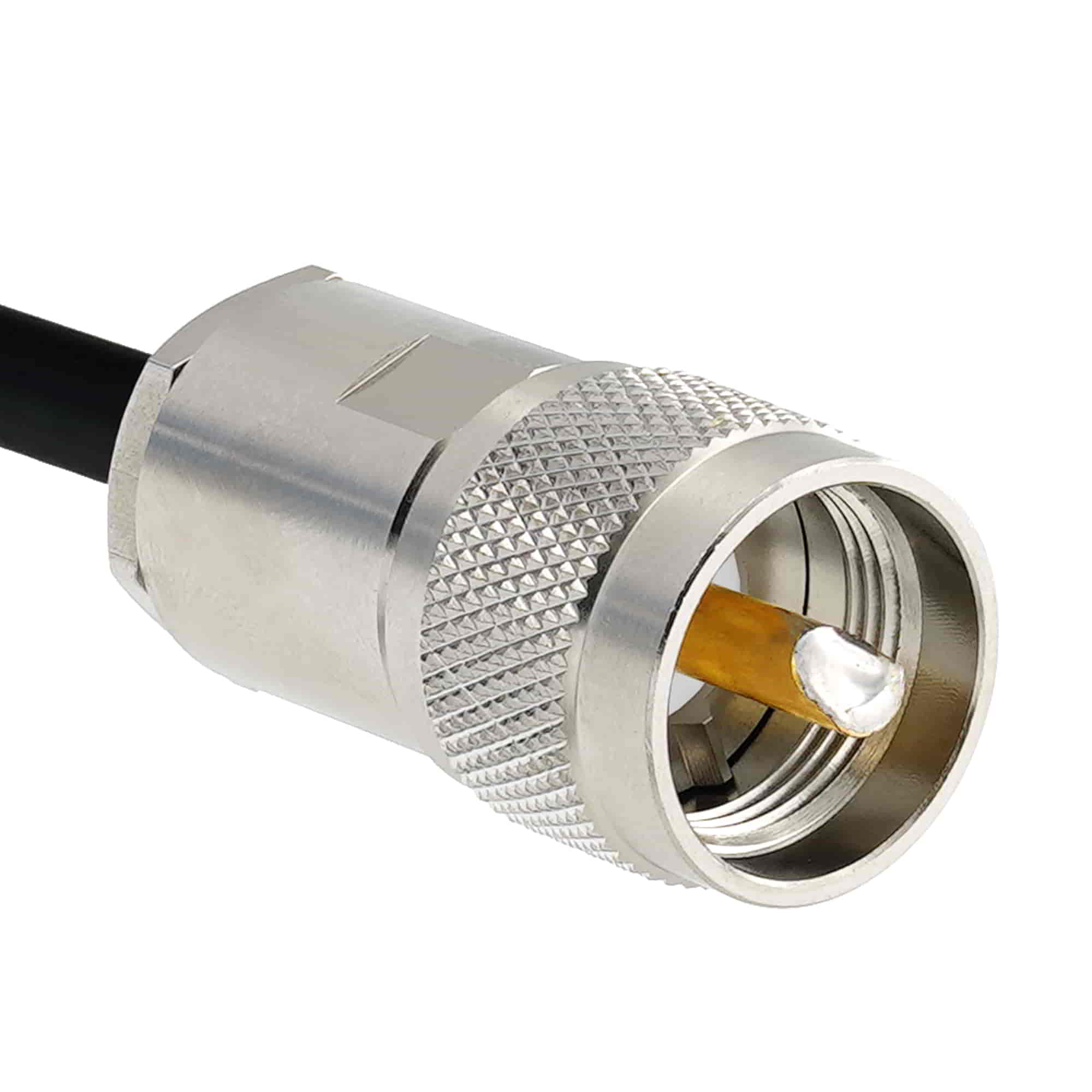 PL259 UHF Clamp/Screw Connector for 5D-FB, LMR300, RG59, RG-6U